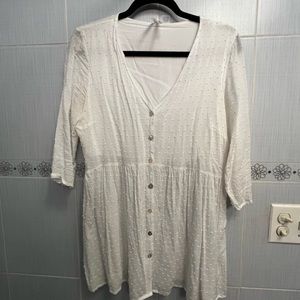 Seraphine Confetti Fleck Woven Maternity Blouse